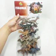 Ancient Rubber Animal Toys for Children Dinosaur Characters Animals Dino Fauna The Worlds Dino Conte