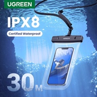 UGREEN Waterproof Phone Case 7.2 inch IPX8 Universal Swimming Pouch Bag For Phone Protective Case