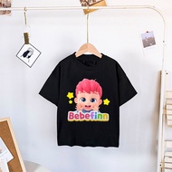 Funny T Shirt  K-Pop Women T Shirts Bebefinn T-Shirts Unisex Tees Tops Boys Girls T-Shirt Kids Cloth
