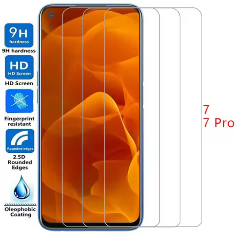 screen protector for realme 7 pro protective tempered glass on realme7 7pro realme7pro 4g 5g film re