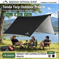 SEEKDAY Flysheet Paranet Waterproof 3x3M 3x4M Oxford Material Outdoor Canopy for Camping and Picnic