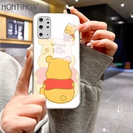 Hontinga เคสกระจกเทมเปอร์เคสสำหรับ Samsung Galaxy S10 S20บวก S20อัลตร้า FE 5G Note 10 Plus Note 20 U