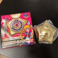 絕版 日版金貼 美少女戰士20週年 星空音樂盒 月亮星星變身器 Bandai 美戰收藏 月光公主 月野兔 sailormoon