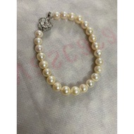 Saltwater akoya pearl bracelet 7-8mm