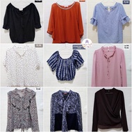 PAKET USAHA KNIT / BLUS / RAJUT / KEMEJA IMPORT PL 5 & 6 PCS bisa request size warna dll [ Violetta