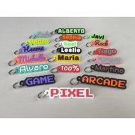 GANTUNGAN Finedge 3D Custom Name Keychain - 3D Custom Name Keychain