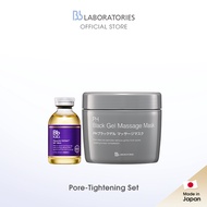 Bb LABORATORIES Pore-Tightening Set (Bb lab. Placenta Extract 30ml+PH Black Gel Massage Mask 290g)