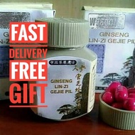 PIL gemuk Ginseng LINGZHI WEIGHTGAIN CAPSULE - FAST DELIVERY ++ FREE GIFT