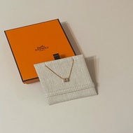 914intheair 『全新全配可送禮』Hermes mini pop H 字母項鍊