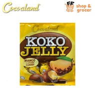 COCOALAND KOKO JELLY MANGO FLAVOURED GUMMY | GUMMY BERPERISA MANGGA BERSALUT COKLAT 90g HALAL READYS
