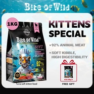 Bite of Wild K42 1kg Kitten Food Soft Kibble High Digest Ratio Makanan Kucing - Kitten & Elderly Cat