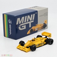 [Hot-selling Car Model] MINIGT 1: 64 Lotus Lotus 99T #12 Ayrton Senna1987 Monaco Car Model