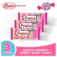 Columbia Candies: Frutos Sour minibits snack pack 3 pcs.