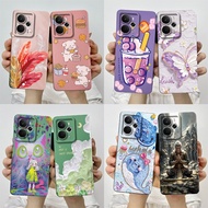 For Realme 14 14T 5G Phone Case New Cartoon MilkTea Pattern Cover Realme14 Realme14T RMX5078 RMX5070