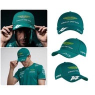 Aston Martin Aramco Cognizant F1 2023 Official Fernando Alonso Team Cap F1 Vintage Racewear Adjustab
