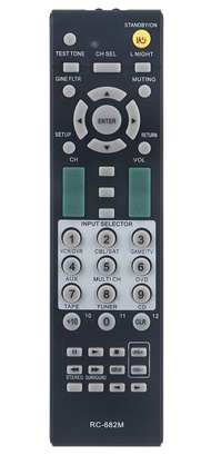 RC-682M Replaced Remote fit for Onkyo Audio Vedio Receiver TX-SR503 TX-SR605 TX-SA8560 TX-SR707 RC-6