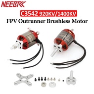 NEEBRC 3542 920KV/1400KV Outrunner Brushless Motor 2-4S For RC Fixed-wing FPV Drone Glide Aircraft P