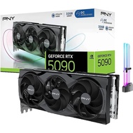 CyberGeek GeForce RTX 5090 Overclocked Triple Fan Graphics Card, 32GB GDDR7, 28 Gbps, 512-bit, 3352 