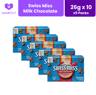 5 x Swiss Miss Milk Chocolate, 26g x 10s