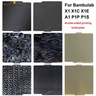 TA For Bambu lab A1 P1S P1P build Plate Spring Steel Sheet PEI PEO PET PEY Sheet 257x257mm Build Pla