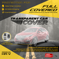Sarung Penutup Body Cover Mobil Plastik Transparan TEBAL HONDA HRV WATERPROOF