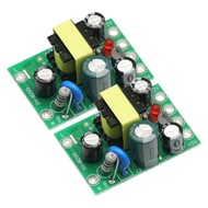 2PCS AC-DC Isolated Switching Power Supply Module Board AC-DC Converter Module Dual Output AC 110V-2