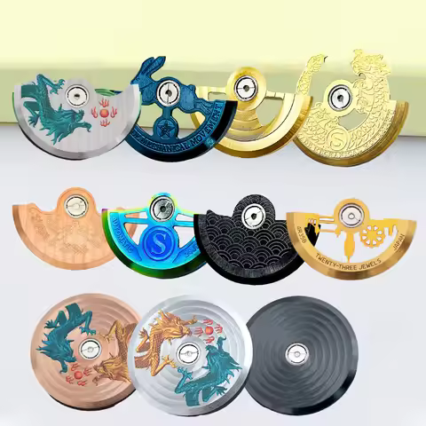 Customized NH35 Movement Rotor Movement Pendulum Fit for 4R35 7S26 NH35 Movement Pendulum Oscillatin