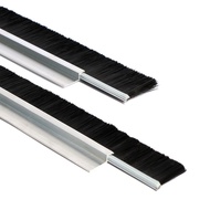 H-Type Aluminum Alloy Brush Industrial Brush Door Bottom Seam Sealing Brush Strip Machine Tool Water