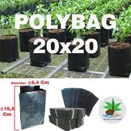 Polybag tanaman ukuran 20x20 isi 150 lembar / polybag tanaman 20x20 isi 150 lembar / polybag tanama/