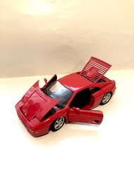 Shell Maisto Ferrari F355 berlinetta, scale  1/24, made in Thailand, 有輕微花痕, 沒有盒