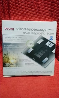 德國Beurer BF300 太陽能分析型電子脂肪磅 體重計