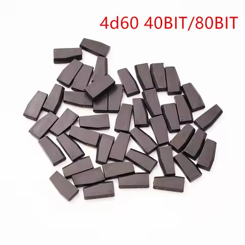 5 10 20 Chip 4D60 4D 60 After Market Carbon Transponder 40bit 80bit 4D60chip ceramic CHIP Car keys f