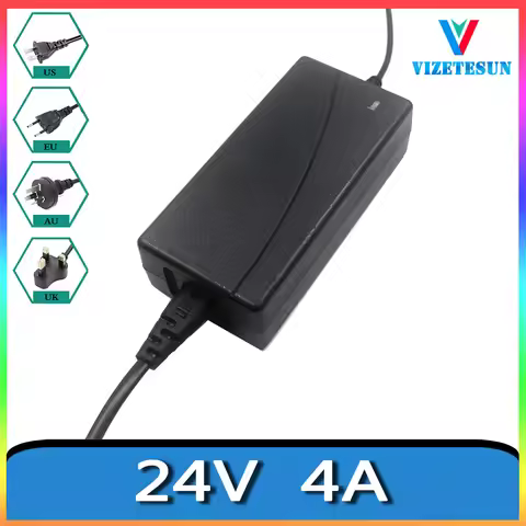 24V 4A LED LCD Display 24V 4000MA Water Dispenser Power Adapter EU Plug US Plug DC 5.5*2.1MM