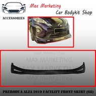 PERODUA ALZA 2019 FULL SET COLLECTION (68) POLYURETHANE SKIRT LIP BODYKIT (PU)