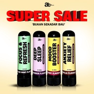 INHALER HERBAL AROMATHERAPHY RELAX (STRESS & ANXIETY RELIEF, DEEP SLEEP, FOCUS AND FEFRESH, MOOD BOO