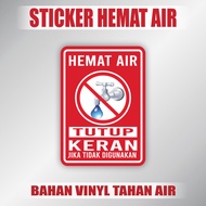 Water tap sticker water saving sticker/ water tap sticker/ water sticker/ tap sticker/