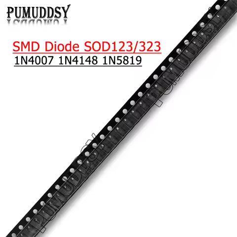 100PCS SMD Diode 0805 SOD-123 1N5819 1N4007 1N4148 SOD123 SOD-323 1206 1N4148WS 1N5819WS B5819WS SOD