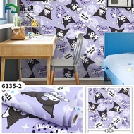 Kuromi Sanrio Wall Paper 3.5m to/d 4m x 45cm