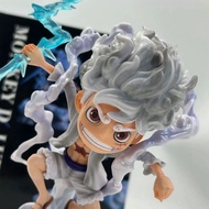 New One Piece Figurines GK Luffy Gear 5 Figure Sun God Nika Luffy Action Figures Dolls Anime PVC Statue Collectible Model Toys