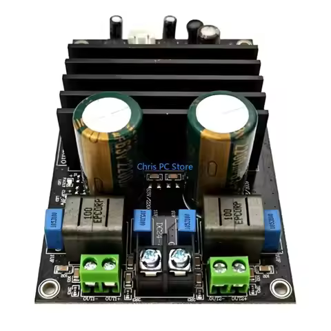 H8WA Power Amplifier Board,2.0 Channel 300W +300W, 24-40V Power Amplifier Module TPA3255 for Store H
