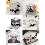 laptop bag 15.6 inch Laptop Bag Spell Back to War Simple Computer Bag Portable Suitable for Huawei m
