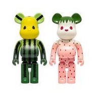 Image.台中逢甲店 BE@RBRICK BEARBRICK 庫柏力克熊 1000% CLOT 西瓜草莓二代