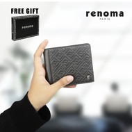 1523 Renoma Paris Grey Synthetic Leather Wallet Dompet Lelaki