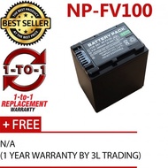(COMPATIBLE) NP-FV100 Battery for Sony AVCHD MiniDV HD Handycam Camcorders