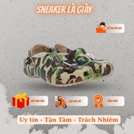 Clog Classic x Bape Camo Shoes - Fullbox