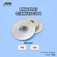 304 Stainless Steel PlateRing M6 M8 SS304 WasherRing