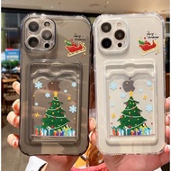 SoftCase ATM Card ID Christmas Tree Photo Casing For Realme 10 4G/10 Pro 5G/10 Pro Plus 5G/9/9 Pro P