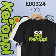 KEROPPI FROG TSHIRT COTTON WOMAN ROUND NECK SHORT SLEEVE SUMMER TOP 2XL CASUAL STREET CARTOON