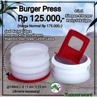 Original burger press 1 set Tupperware
