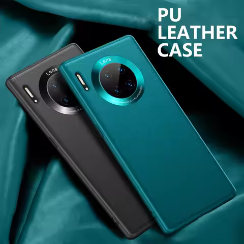 Case For Huawei Mate 30 Pro Luxury PU leather Cases Hard Shockproof Back Cover For Huawei Mate30 Pro